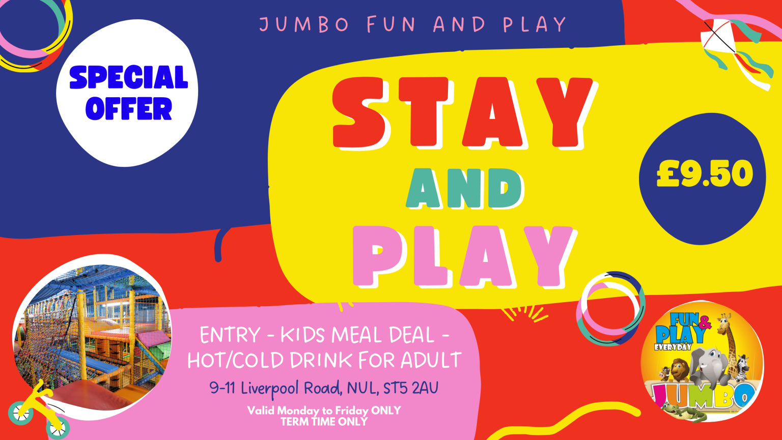 Stay & Play - Jumbo Fun and Play